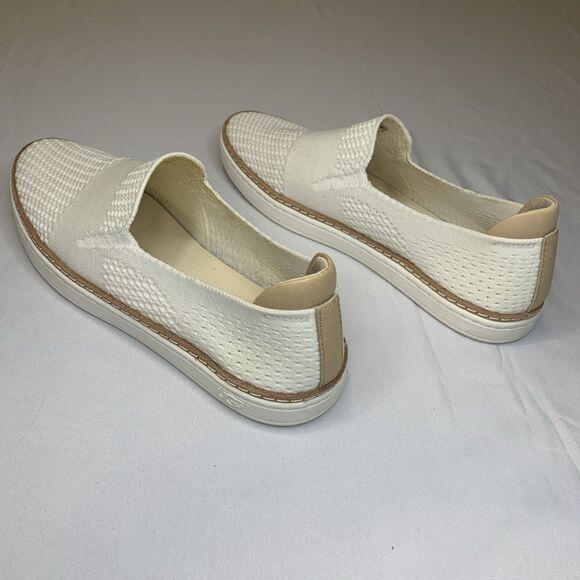 Ugg Sammy Slip On Sneaker White Casual Shoe - Women's 7 - Picture 4 of 8
